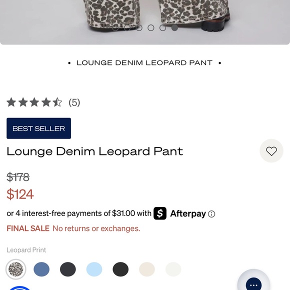 Splendid Gray Leopard Wide-Leg Pants - Picture 6 of 12